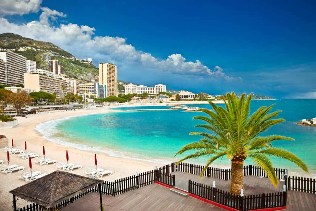Beaches of Monte Carlo, Monaco
