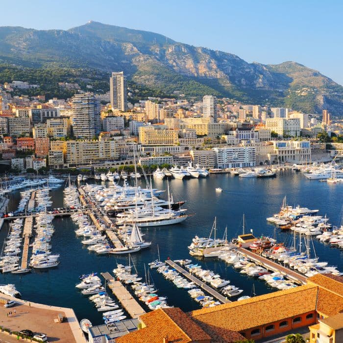 yachts docking in port hercules