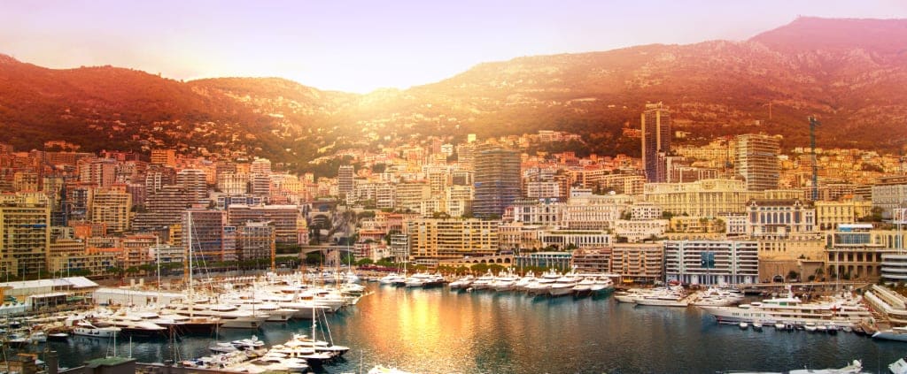 Magnificent view of Monte Carlo