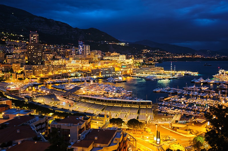 Monaco and Monte Carlo with a Night Tour