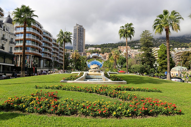Monaco gardens and parks