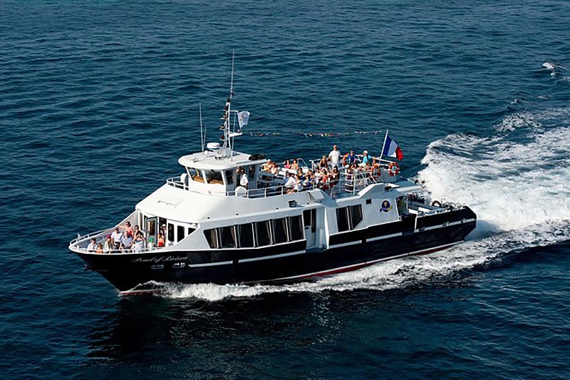 Villefranche to Monaco - by boat