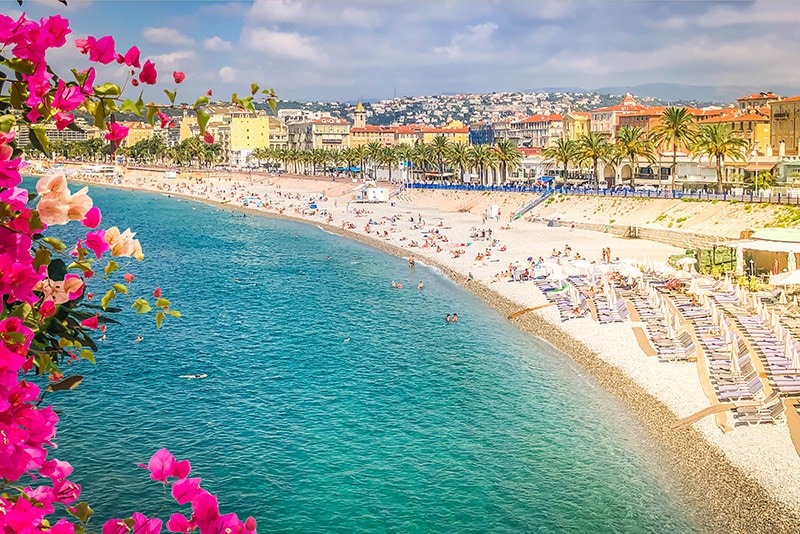 cityscape of Nice, France